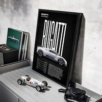 Póster Bugatti Centodieci (Arte 18)