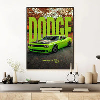 Póster Dodge Challenger SRT (Arte 01)