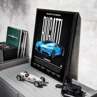 Póster Bugatti Chiron (Arte 03)