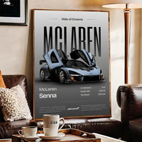 Póster McLaren Arte 04