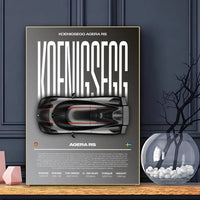 Póster Koenigsegg Aguera RS (Arte 13)