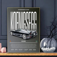 Póster Koenigsegg CCXR (Arte 05)