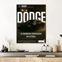 Póster Dodge chellenger Demon (Arte 03)
