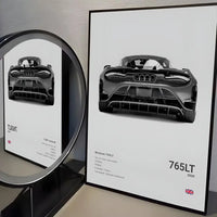 Póster McLaren 765LT(Arte 13)
