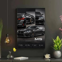 Póster BMW M5 Competition (Arte 15)