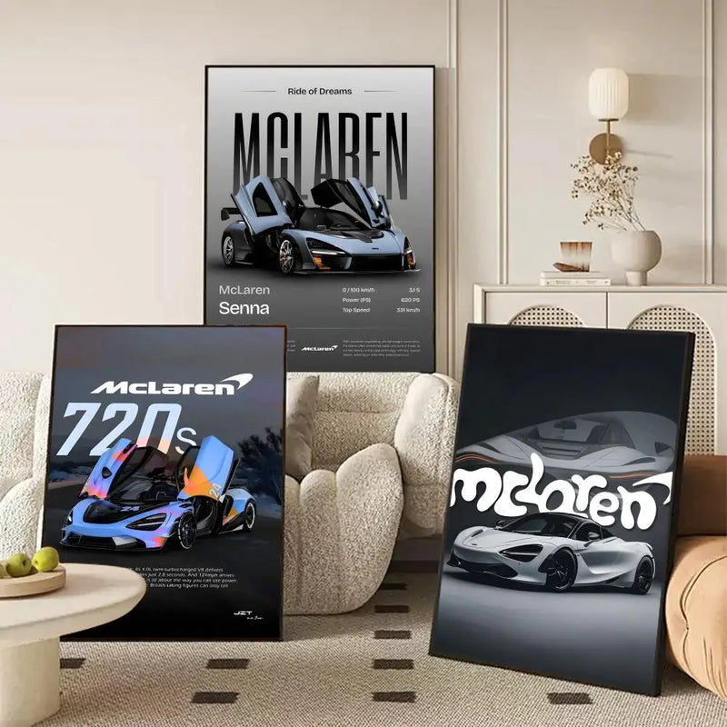 Póster McLaren Arte 03