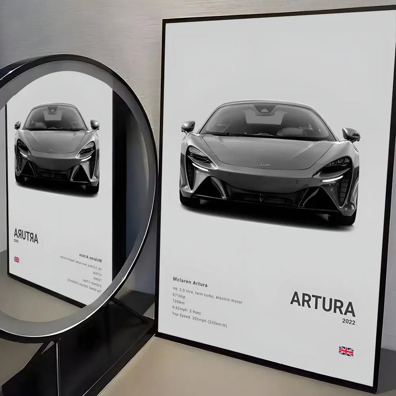 Póster McLaren Artura (Arte 10)