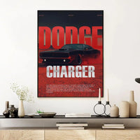 Póster Dodge Charger Clasic (Arte 05)