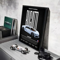 Póster Bugatti Chiron (Arte 06)