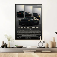 Póster Dodge Challenger SRT (Arte 18)