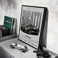 Póster Bugatti Veyron (Arte 11)