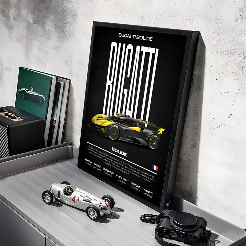 Póster Bugatti Volide (Arte 12)