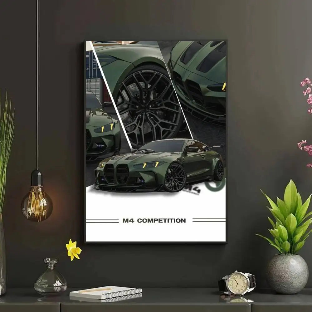 Póster BMW M4 Competition (Arte 13)