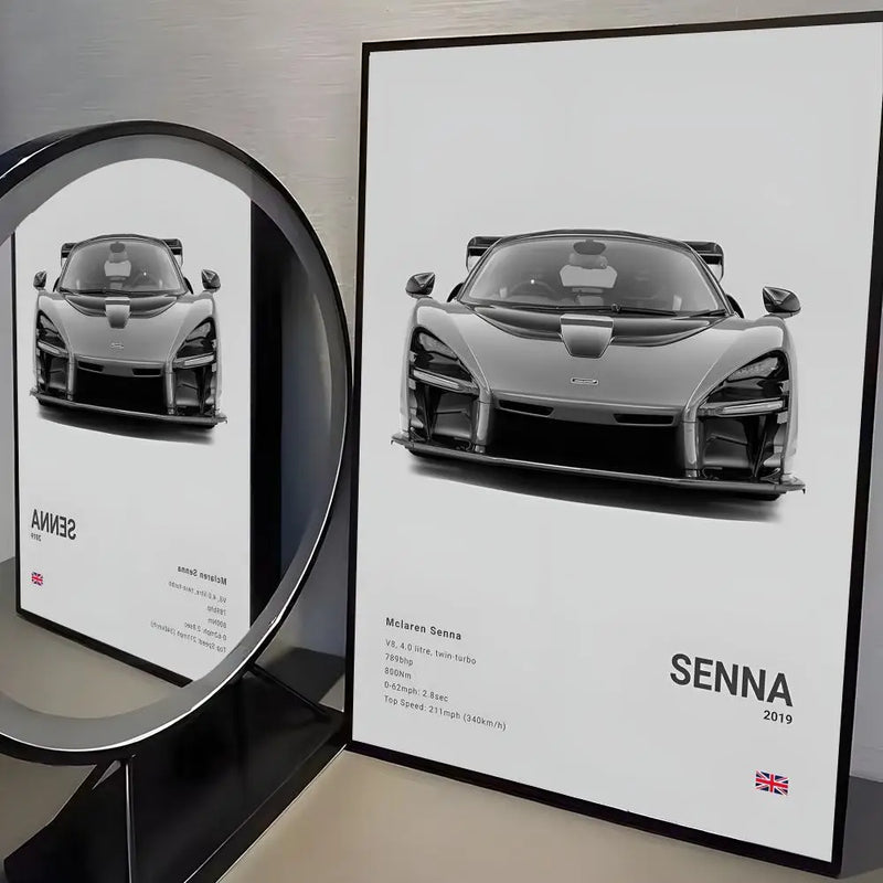 Póster McLaren Senna (Arte 11)