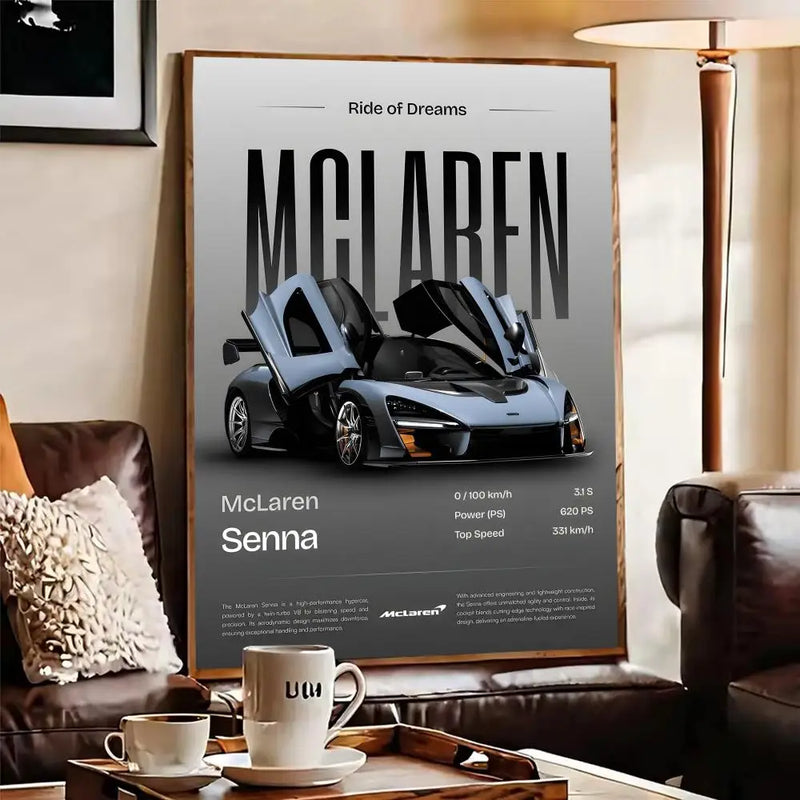 Póster McLaren Arte 04