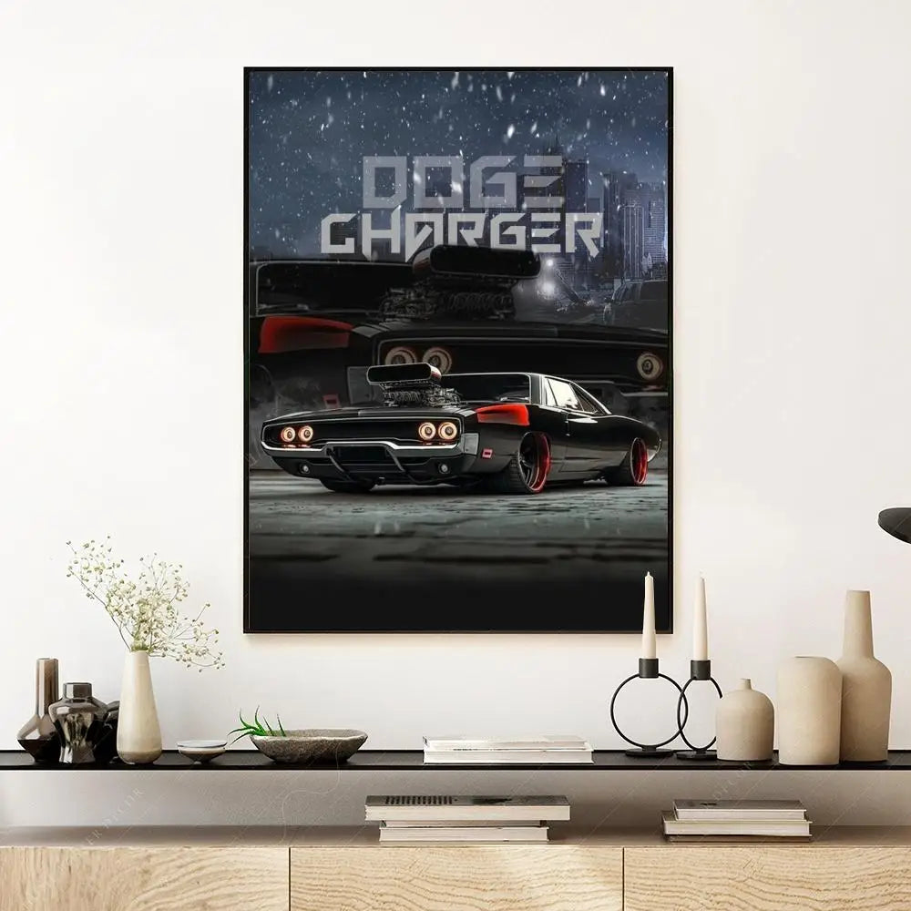 Póster Dodge Charger (Arte 10)