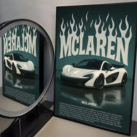 Póster McLaren P1 (Arte 04)