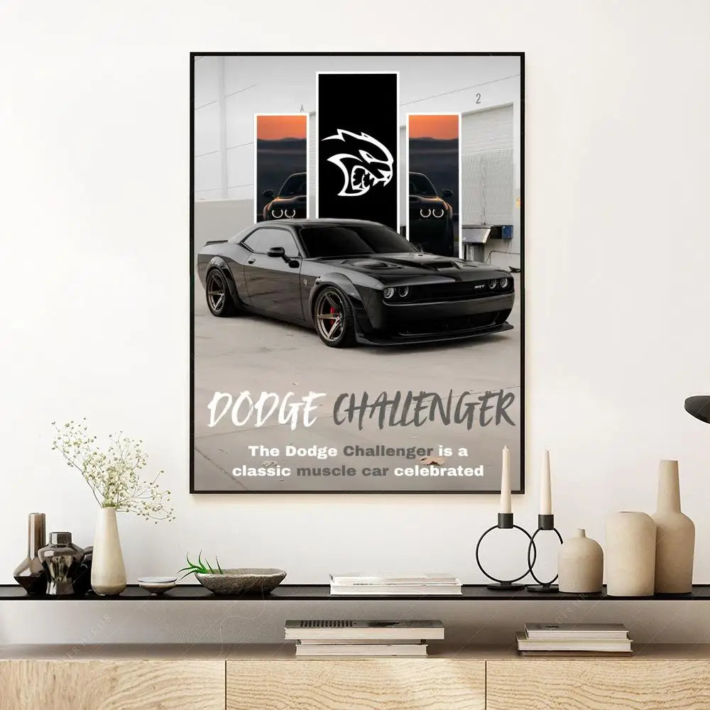 Póster Dodge Challenger SRT (Arte 15)