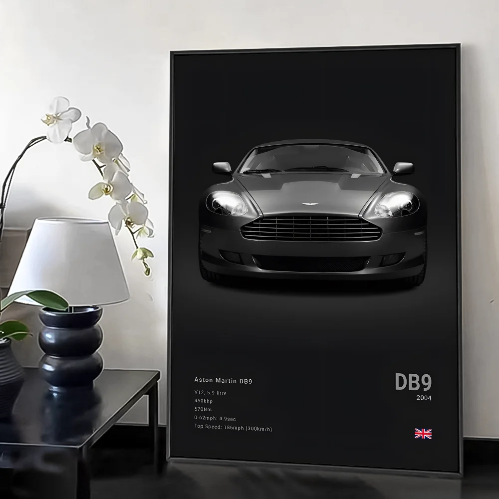 Póster Aston Martin DB9 (Arte 12)