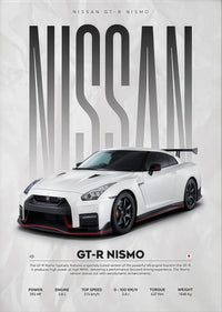 Póster Nissan GT-R Nismo (Arte 18)