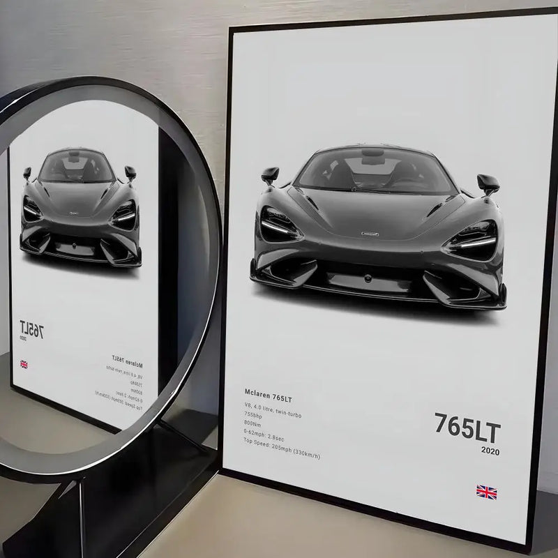 Póster McLaren 765LT (Arte 15)