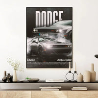 Póster Dodge Challenger R/T (Arte 06)