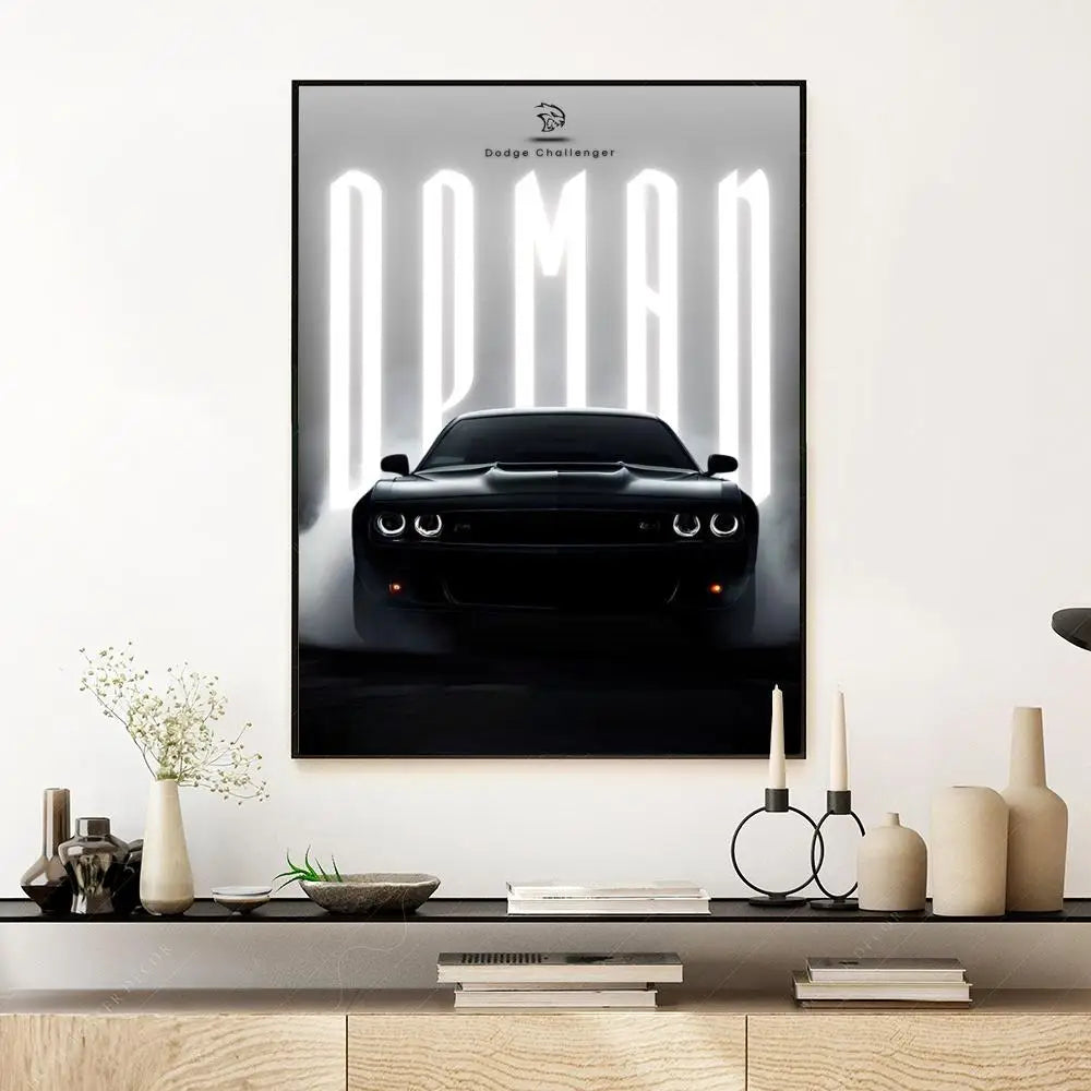 Póster Dodge Challenger (Arte 17)