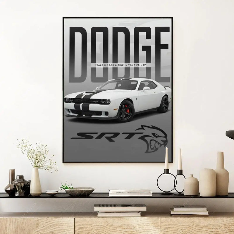 Póster Dodge Challenger SRT (Arte 08)