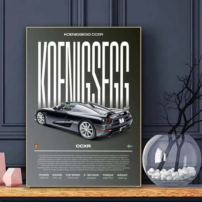 Póster Koenigsegg CCXR (Arte 05)