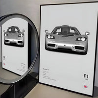 Póster McLaren F1 (Arte 08)