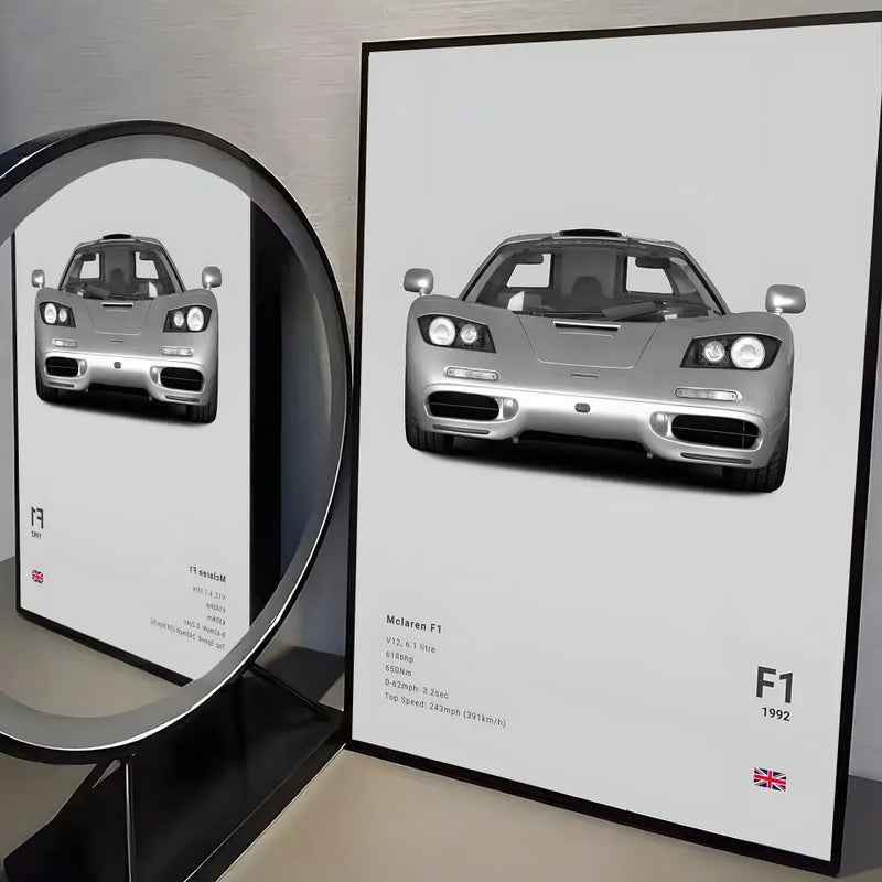 Póster McLaren F1 (Arte 08)
