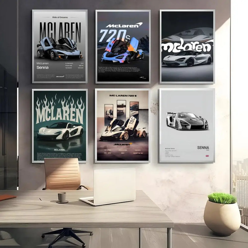 Póster McLaren Arte 02