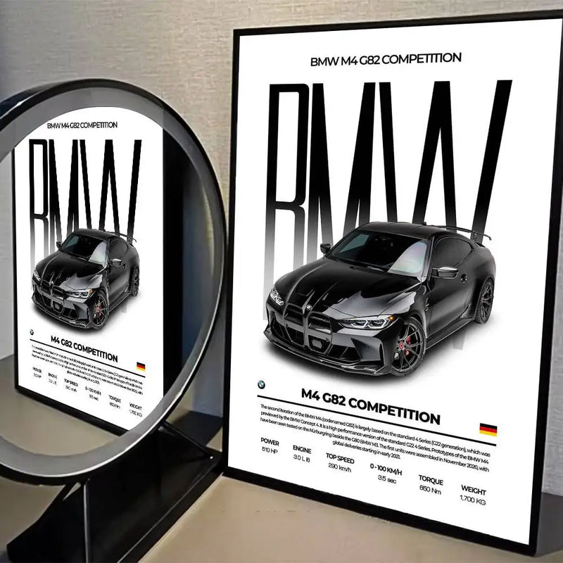Póster BMW M4 G82 (Arte 16)