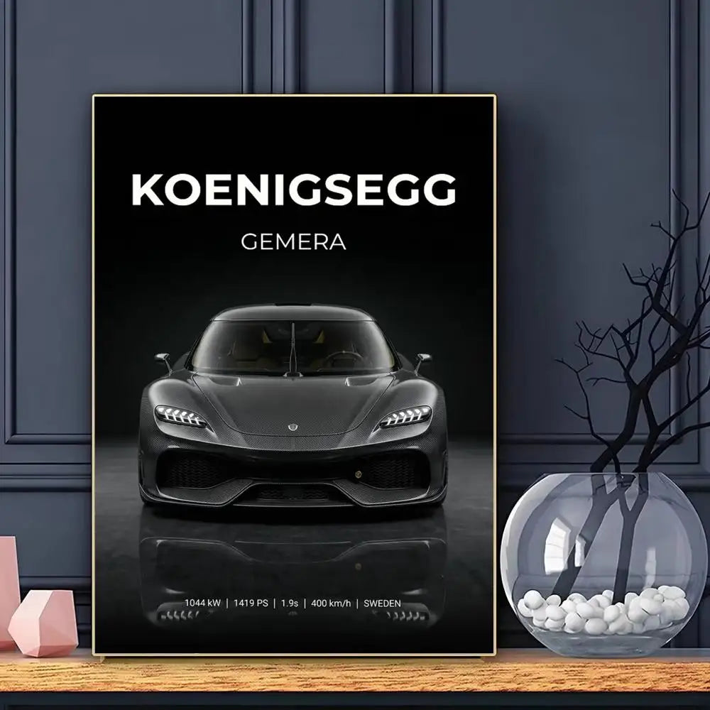 Póster Koenigsegg Gemera (Arte 02)