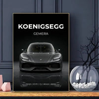 Póster Koenigsegg Gemera (Arte 02)