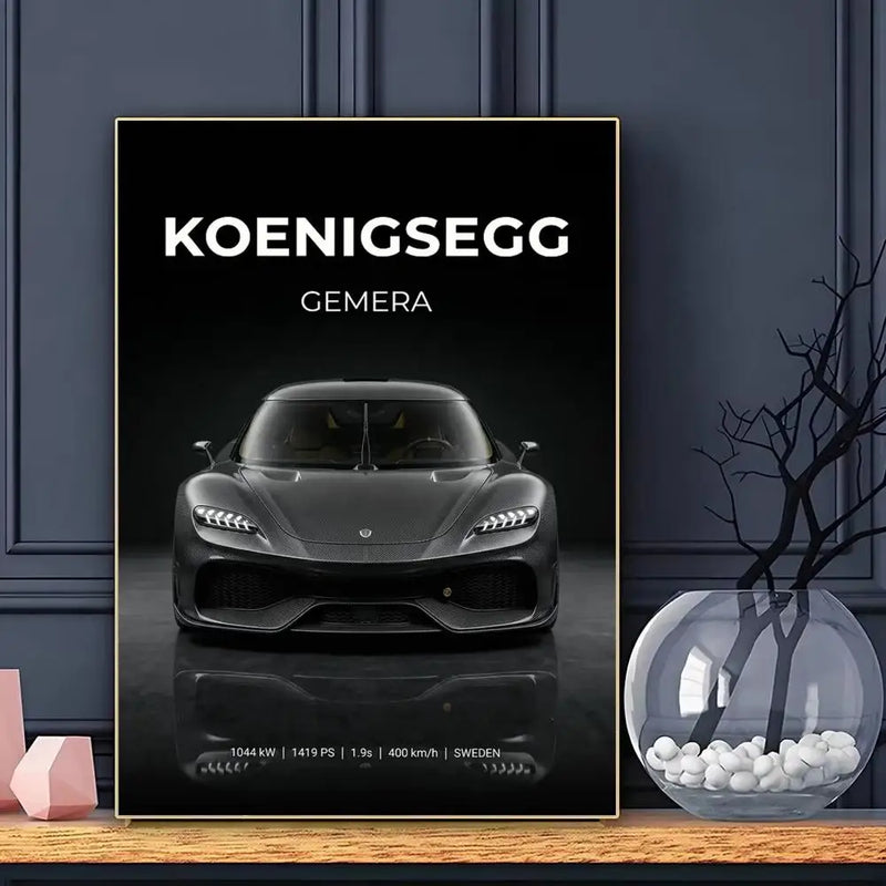 Póster Koenigsegg Gemera (Arte 02)