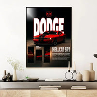 Póster Dodge Challenger SRT (Arte 09)