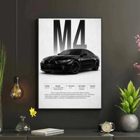 Póster BMW M4 (Arte 12)