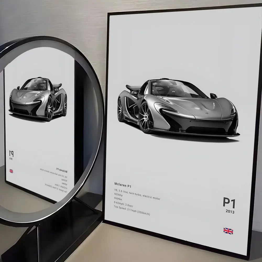 Póster McLaren P1 (Arte 14)