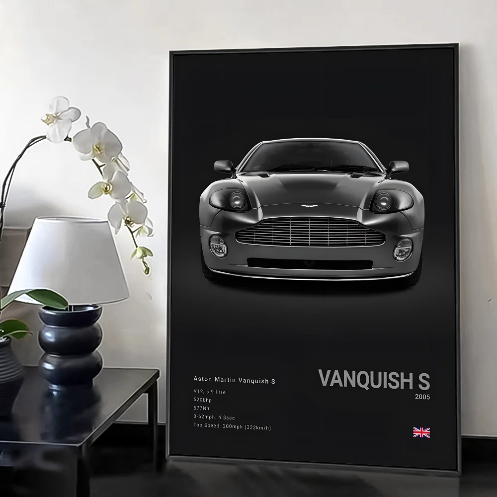Póster Aston Martin Vanquish S (Arte 01)