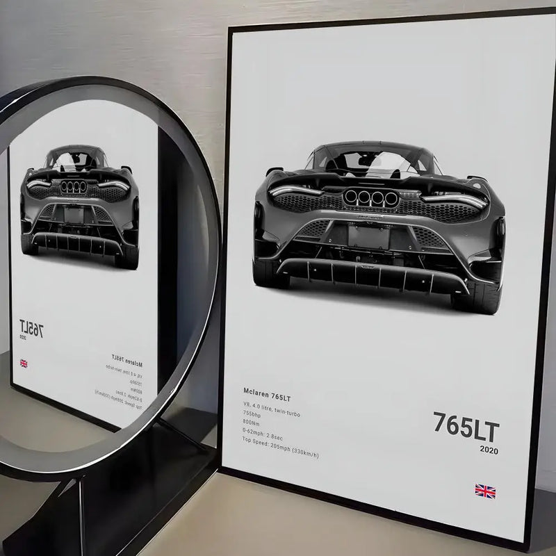 Póster McLaren 765LT(Arte 13)