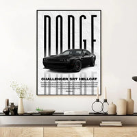 Póster Dodge Challenger SRT (Arte 12)