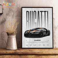 AZNM - Lienzo decorativo para pared con diseño de coche de carreras Nissan S14 Silvia JDM, amarillo, impresión sin marco, póster con especificaciones de coches deportivos clásicos japoneses