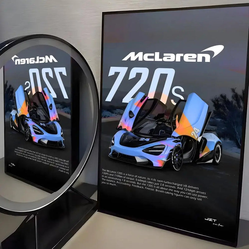 Póster McLaren 720s (Arte 02)