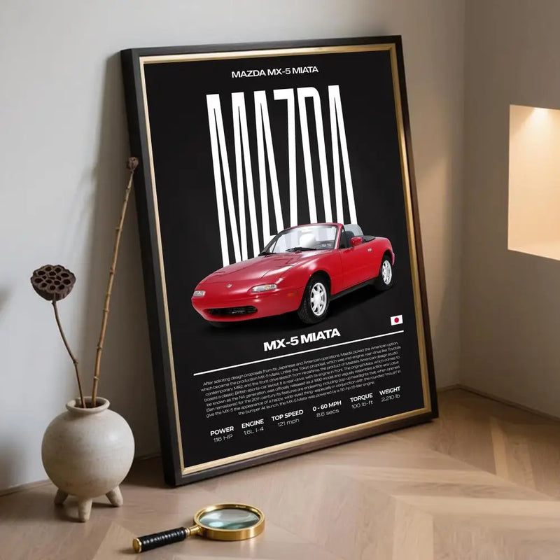 Póster Mazda MX-5 (Arte 05)
