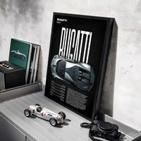 Póster Bugatti Divo (Arte 08)